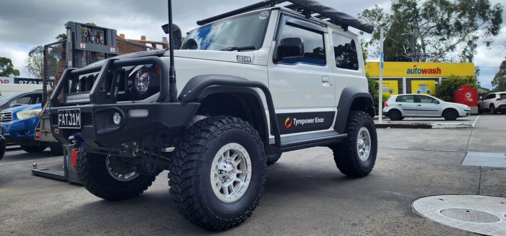 Jimny With Dirty Life Canyon Wheels By Tyrepower Knox