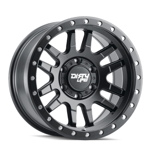 Dirty Life Canyon Pro Matte Black 25 Angle