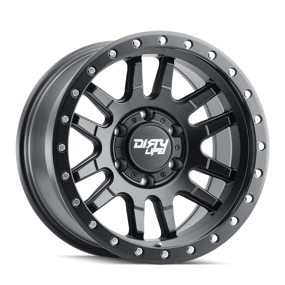 Dirty Life Canyon Pro Matte Black 25 Angle