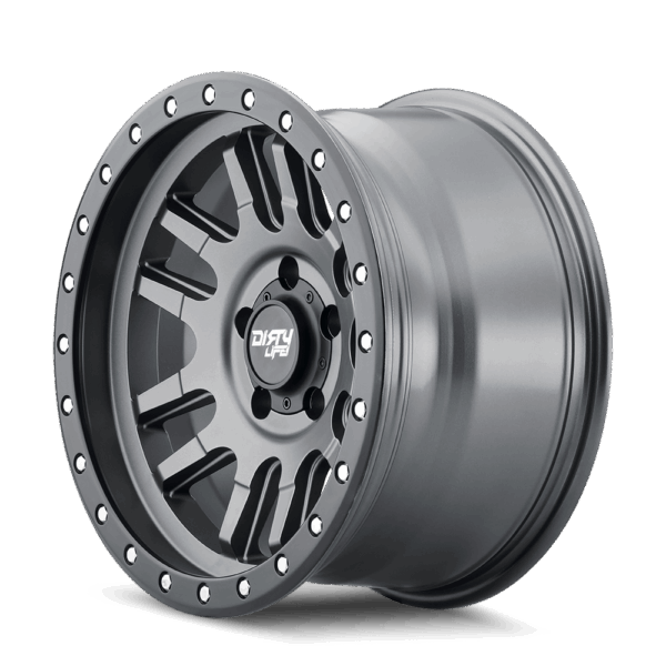 Dirty Life Canyon Pro Satin Graphite Black Lip Front