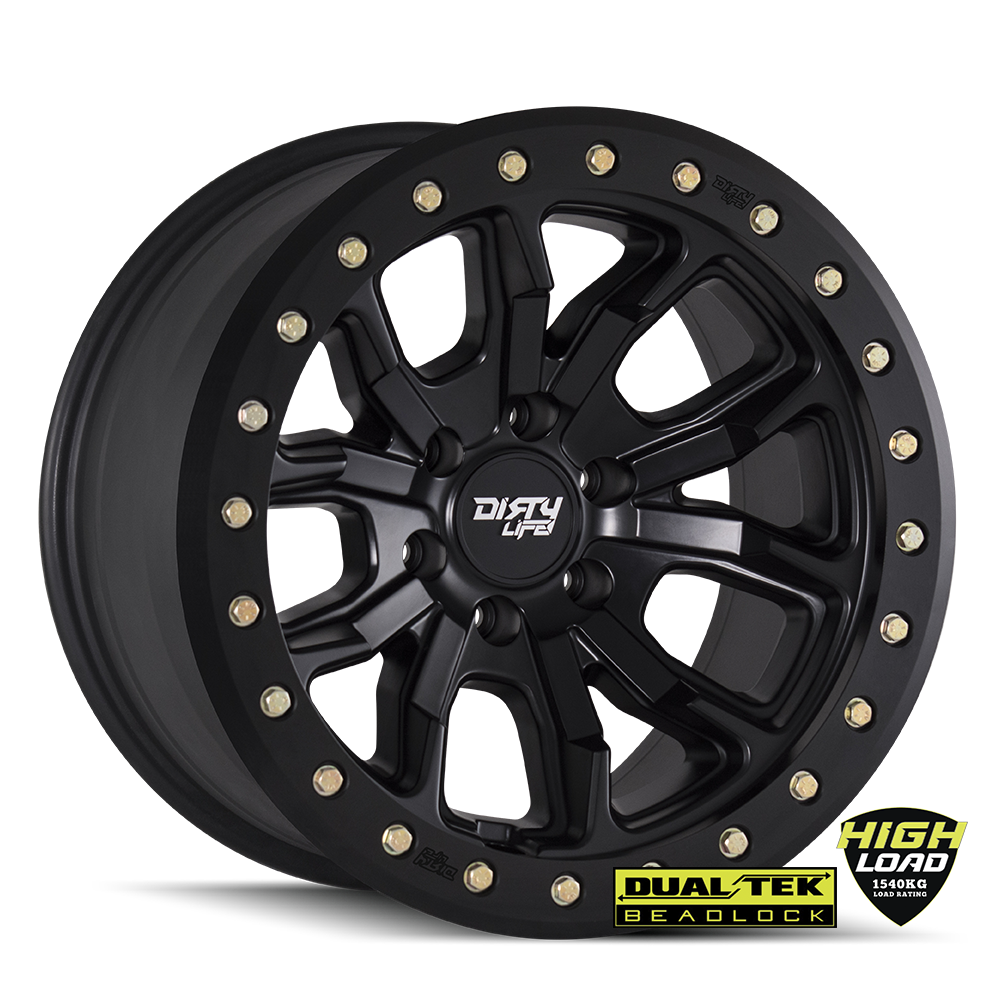 Dirty Life Dt 1 Dual Tek Matte Black 25 Angle