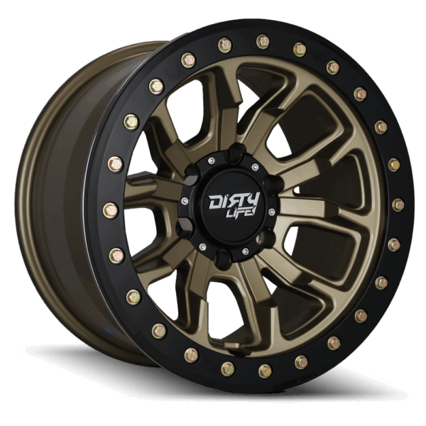 Dirty Life Dt 1 Dual Tek Satin Gold Black Lip 25 Angle