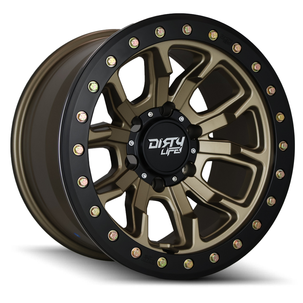 Dirty Life Dt 1 Dual Tek Satin Gold Black Lip 25 Angle