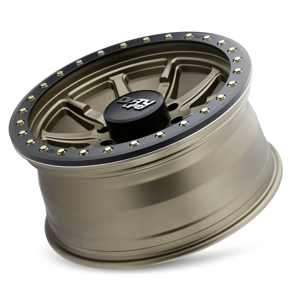 Dirty Life Dt 2 Dual Tek Satin Gold Black Lip 45 Reversed Angle