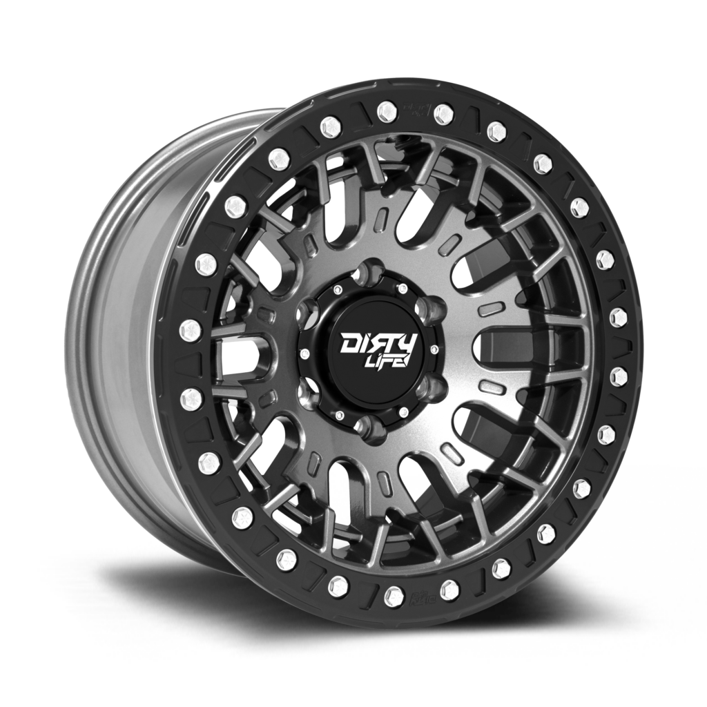 Dirty Life Dt 3 Dual Tek Gloss Metallic Graphite 25 Angle