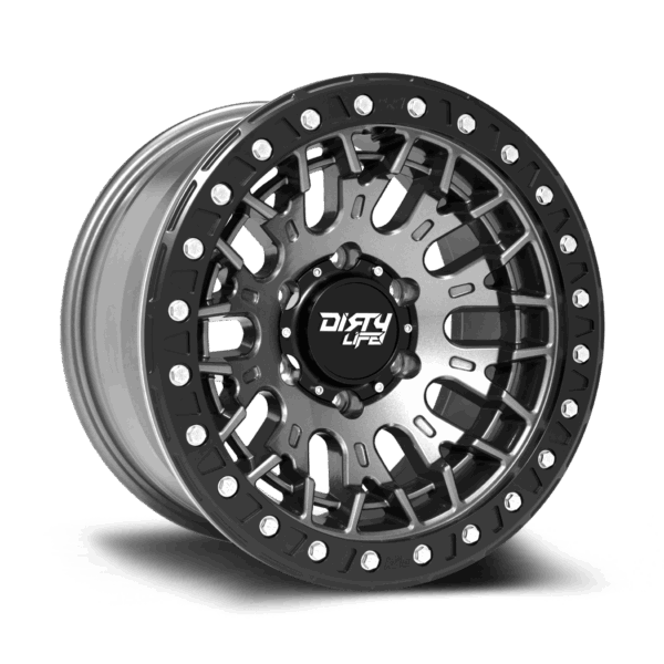 Dirty Life Dt 3 Dual Tek Gloss Metallic Graphite 25 Angle