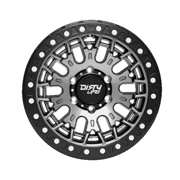 Dirty Life Dt 3 Dual Tek Gloss Metallic Graphite Front