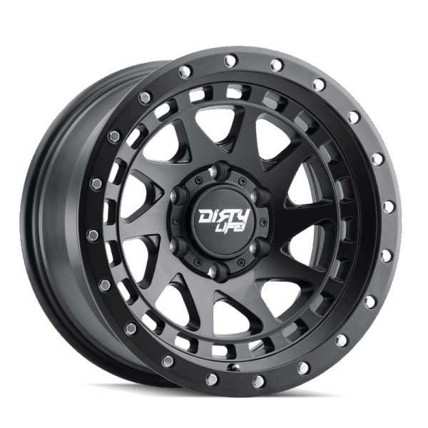 Dirty Life Enigma Pro Matte Black 25 Angle