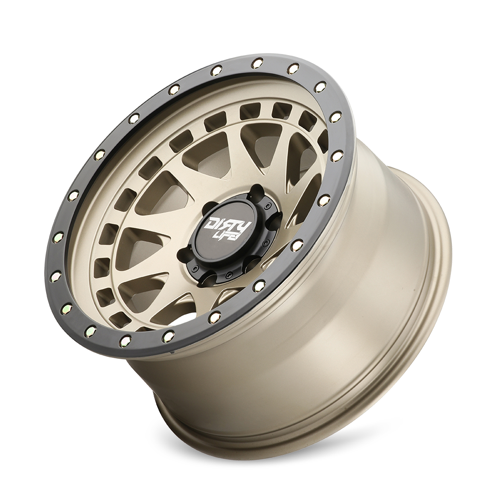 Dirty Life Enigma Pro Satin Gold Black Lip 45 Angle
