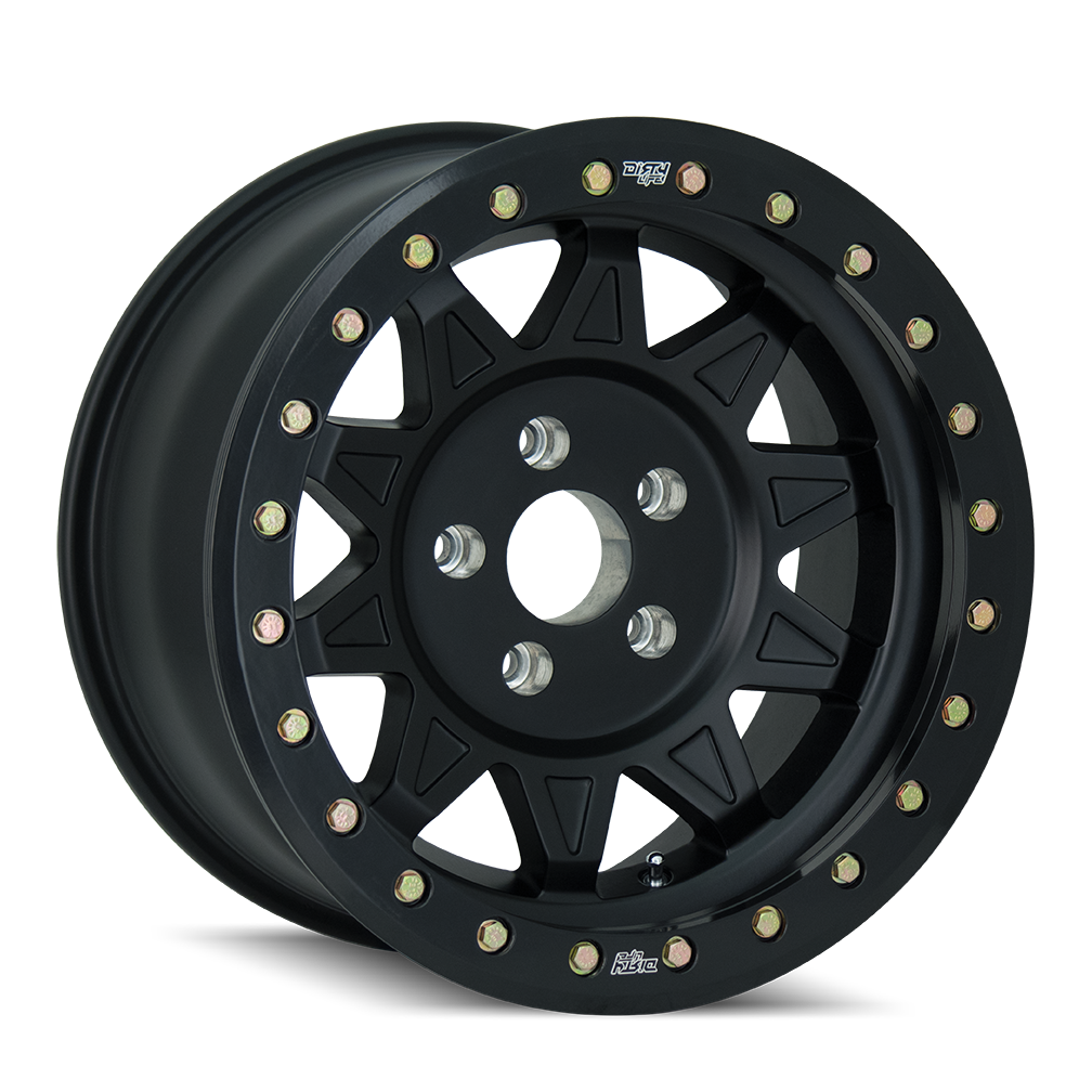 Dirty Life Roadkill Comp Beadlock Matte Black 25 Angle