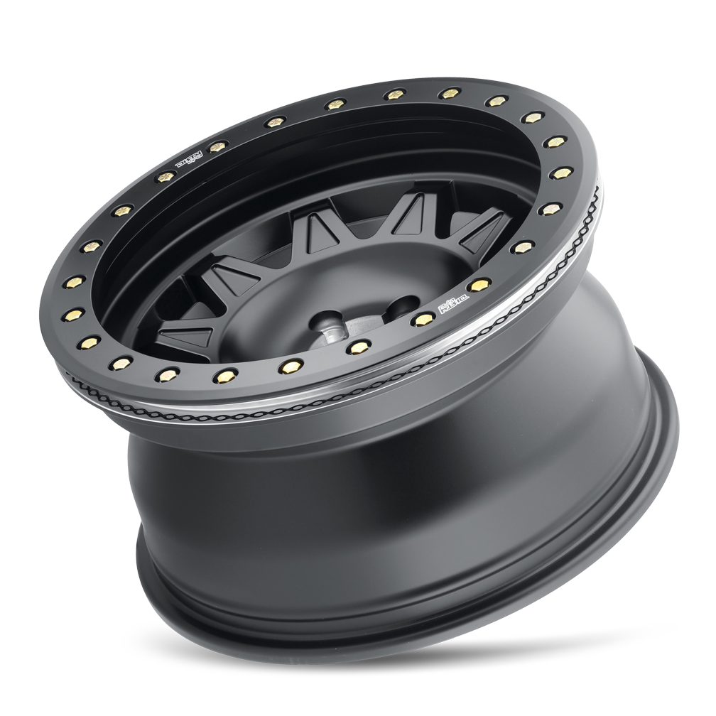 Dirty Life Roadkill Comp Beadlock Matte Black 45 Angle
