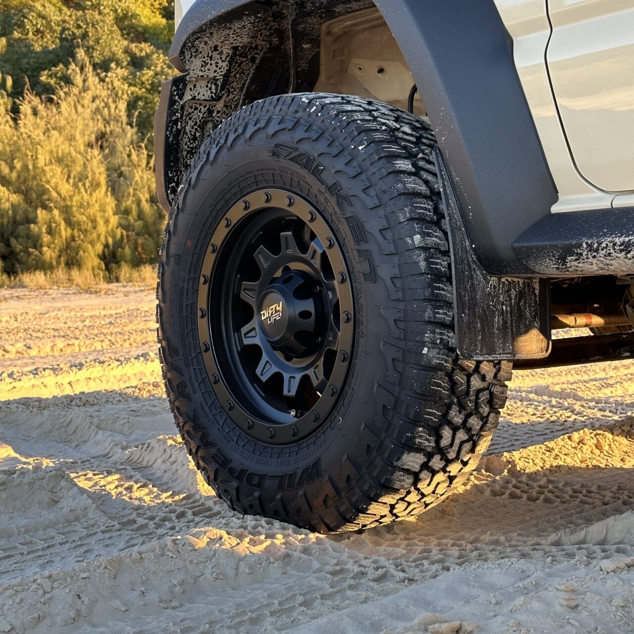 Dirtylife Street Jimny Wheel Closeup Sand